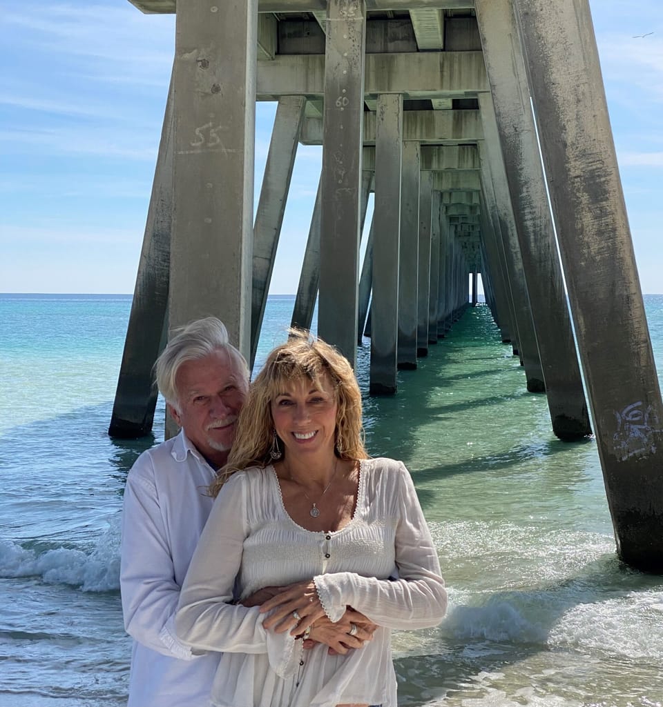 Owners of 1448 Tina #112
Randy and Joyce Moyse
Picture taken under the Pier 