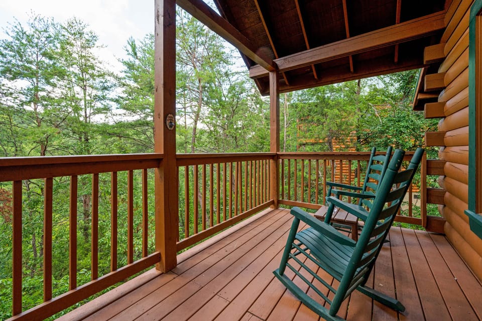 Sip your morning coffee or afternoon cocktails on the deck