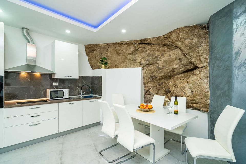 Apartment (Two Bedroom Apartment with Terrace an) | Private kitchen | Fridge