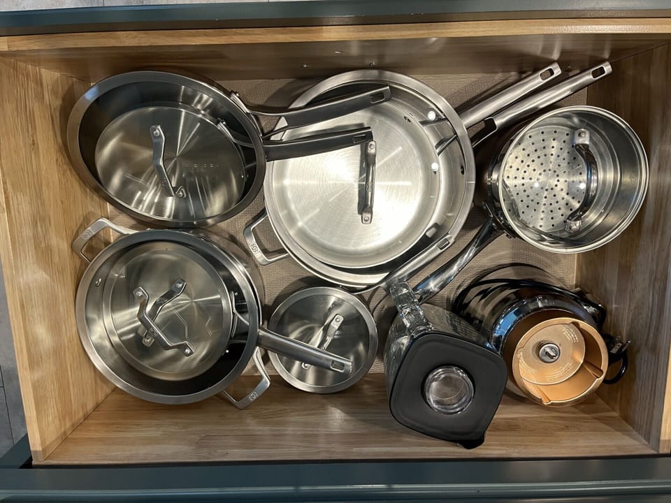 New Calphalon pots and pans make you feel like you can cook anything!!