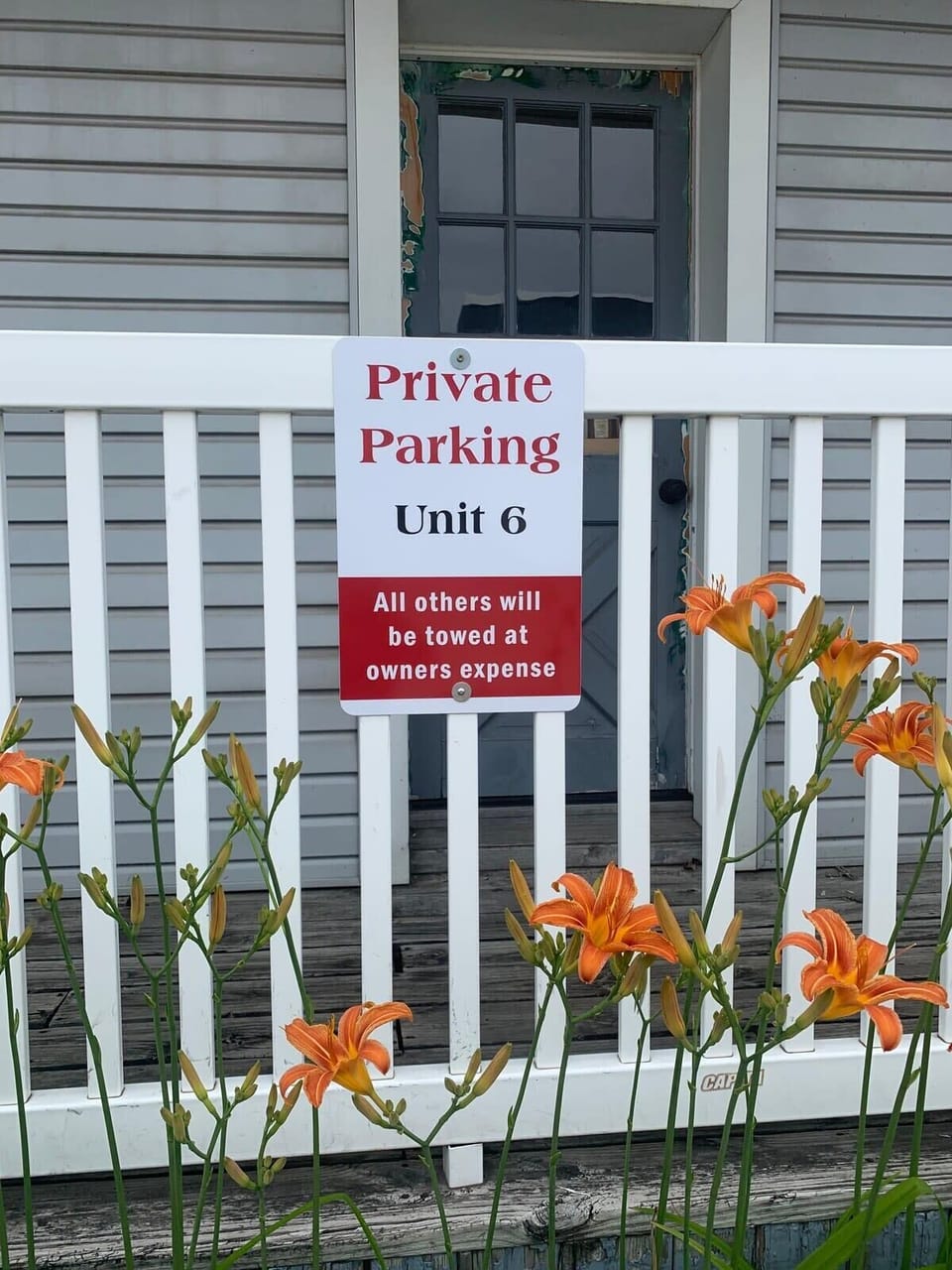 Each Unit has ONE parking spot 