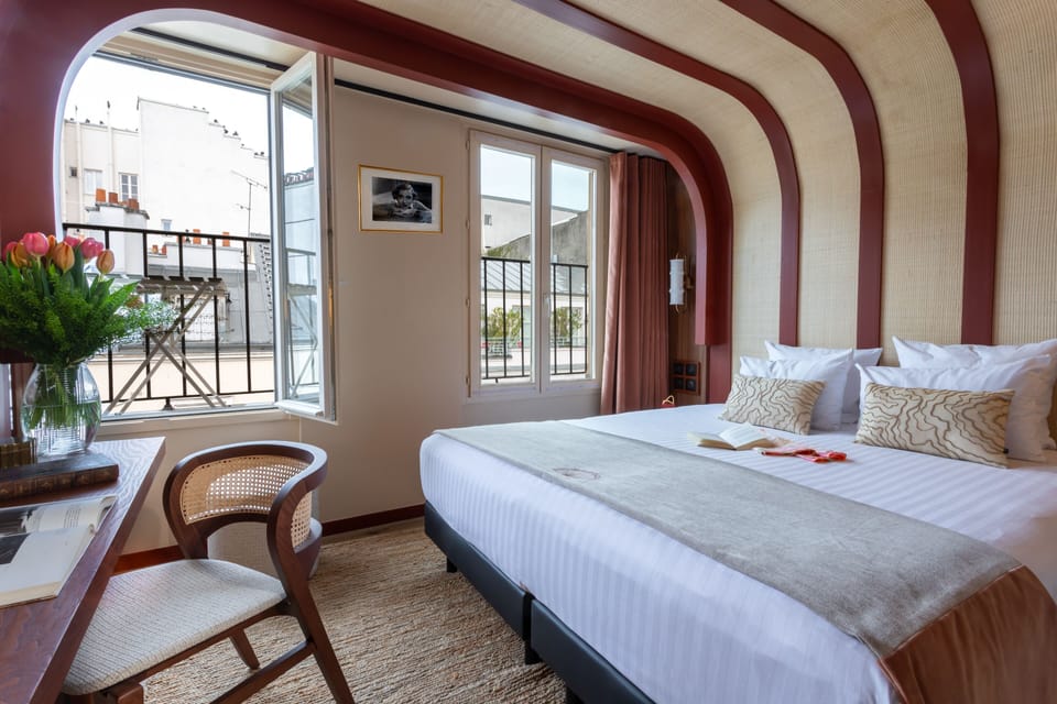 Double or Twin Balcony Room | In-room safe, desk, blackout drapes, soundproofing
