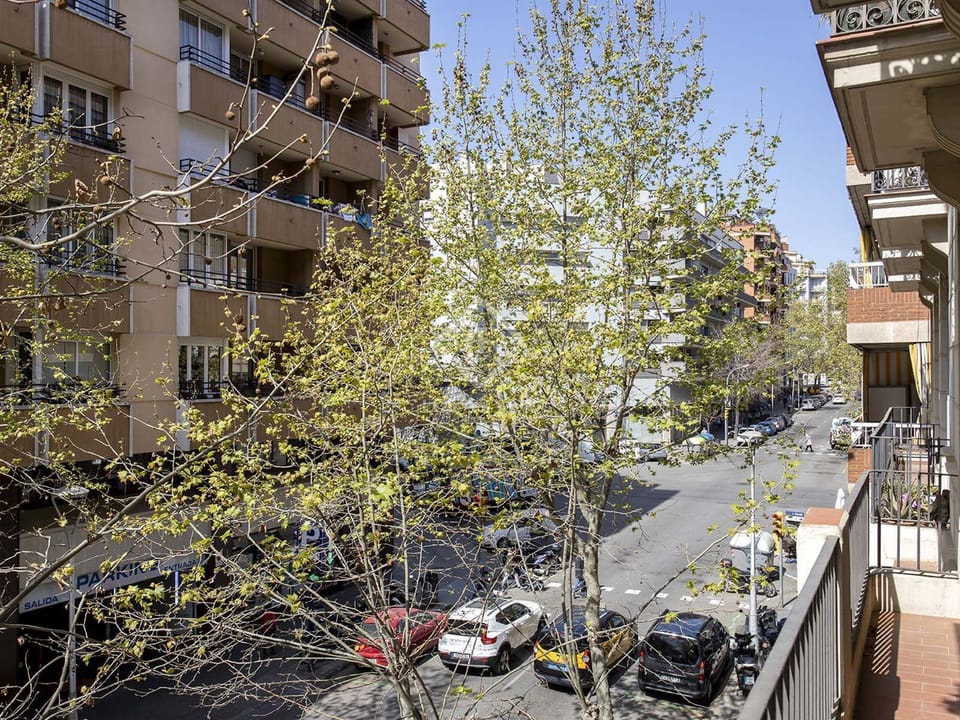 View from the balcony to the right