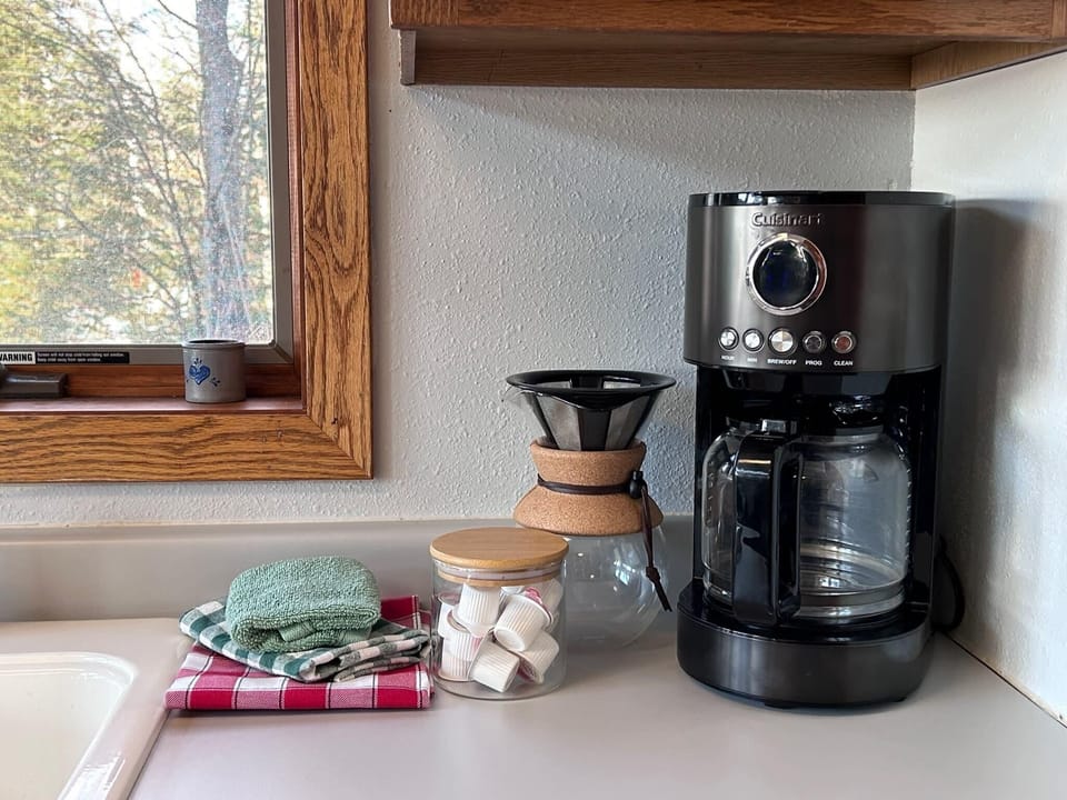 We supply a full coffee and tea set up!