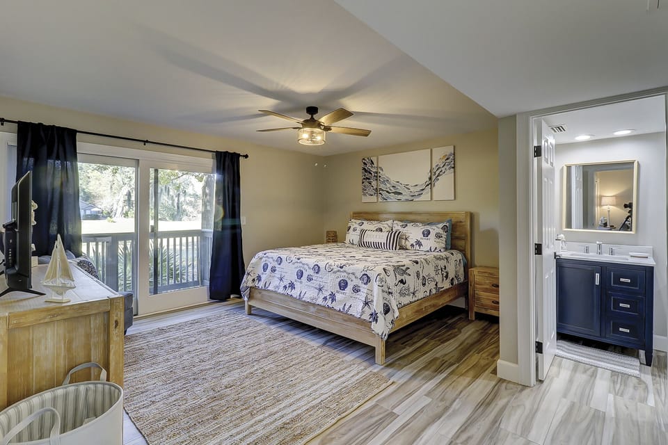 Bedroom #1, on the first floor