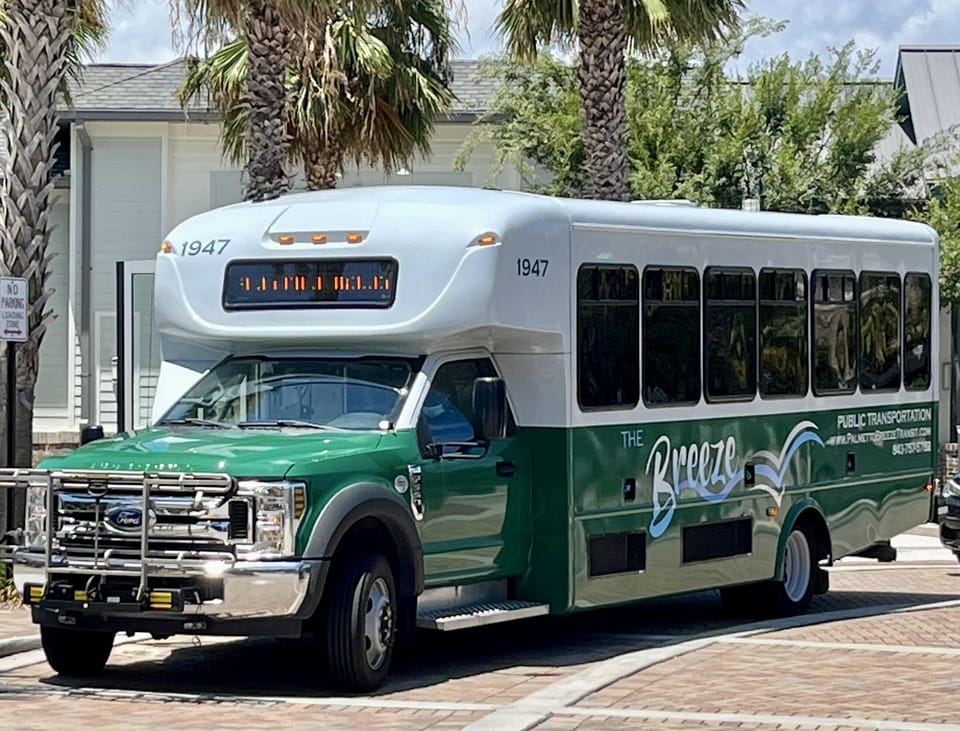 Free public transit,. The Breeze Trolley