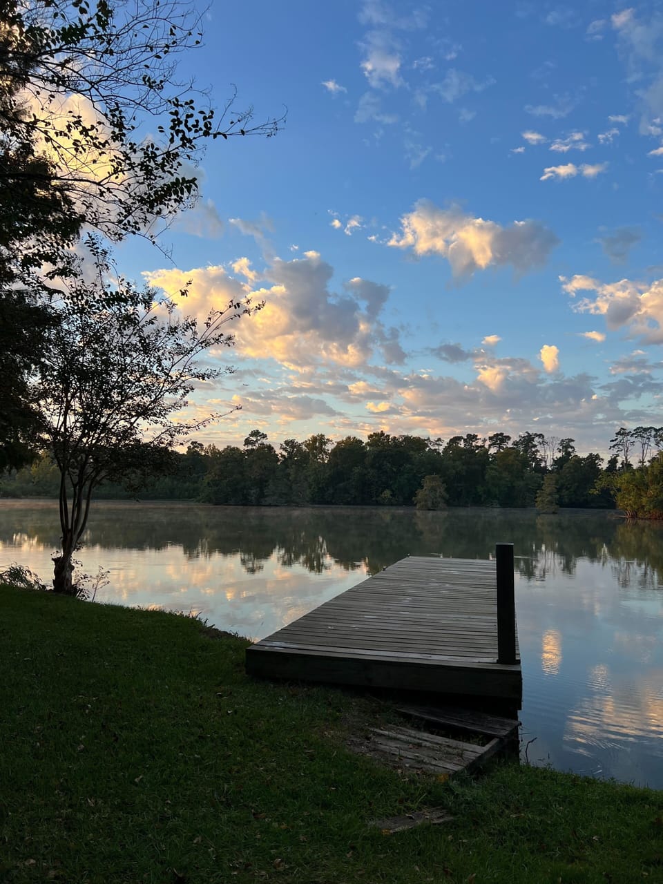 Pier at neighborhood park!