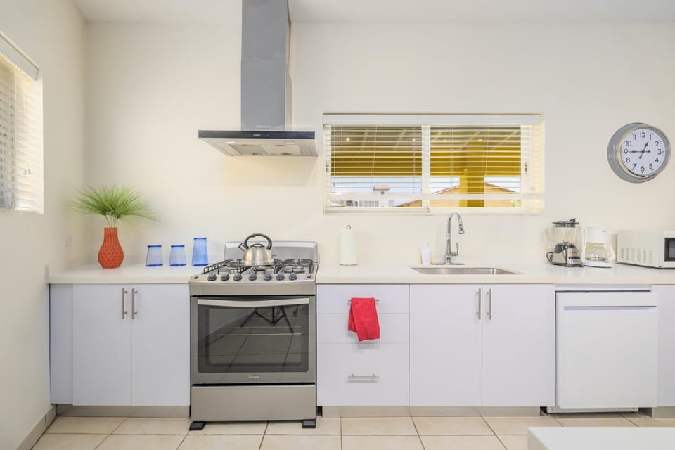 With sleek, modern appliances and concierge service is available.
