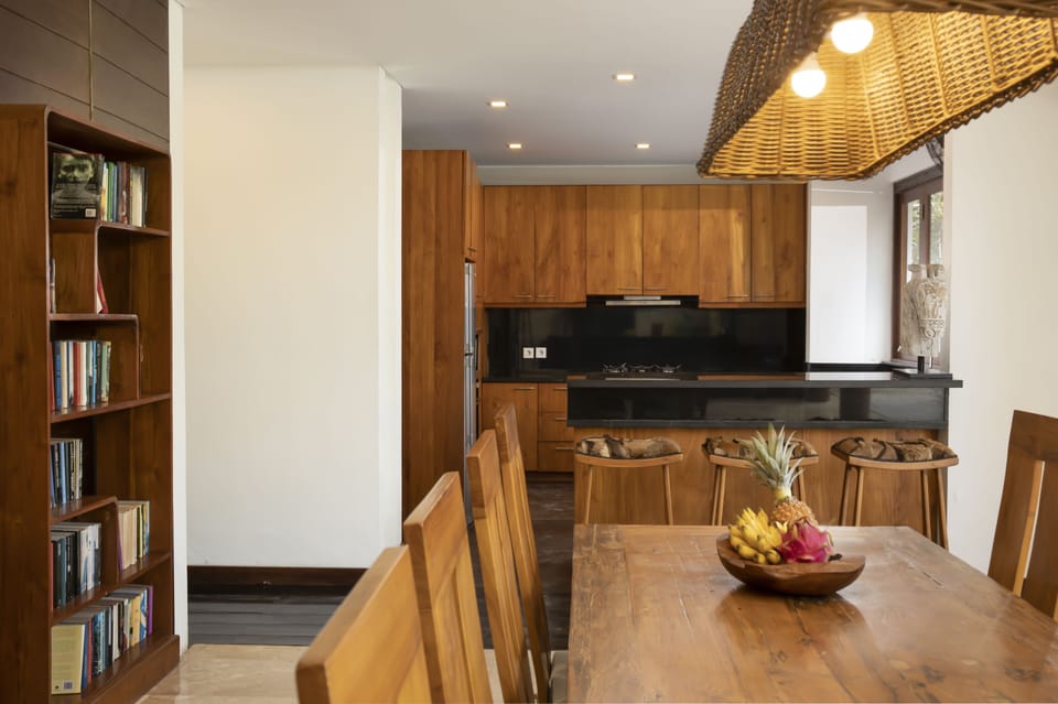 3 Bedroom Pool Villa | Private kitchen | Mini-fridge, microwave, oven, stovetop