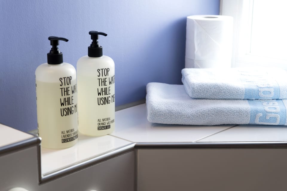 Comfort Single Room | Bathroom | Shower, hair dryer, towels