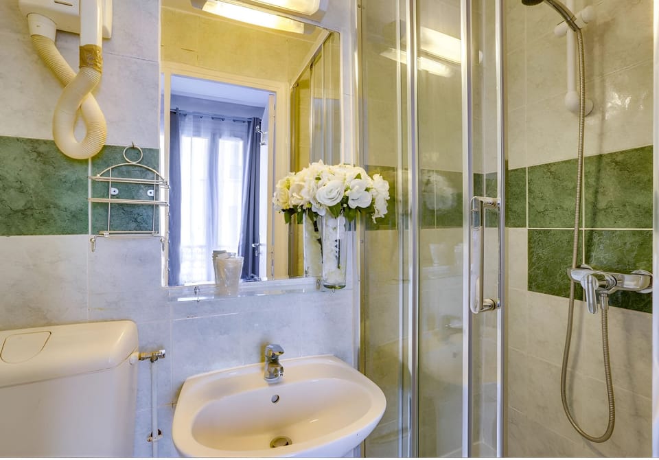Standard Double Room | Bathroom | Free toiletries, towels