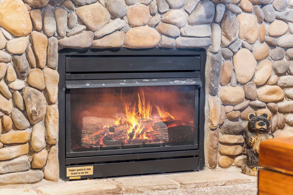 Seasonal Gas Fireplace