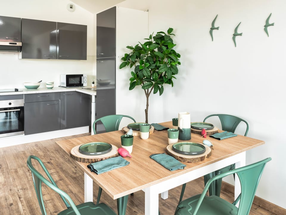 main room opening onto terrace Dining Area