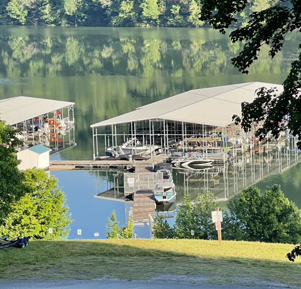 This is a view overlooking Four Seasons Marina, not a view from property. 