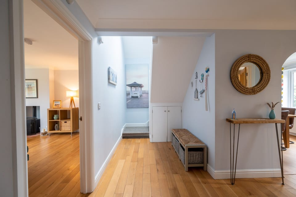 Ground floor: Stairs to the first floor