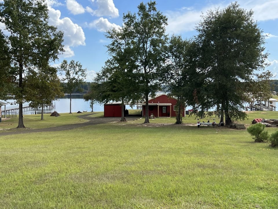 Plenty of room to play in grassed front yard