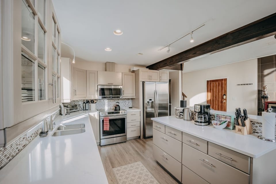 Indoors, Kitchen, Sink, Home Decor, Refrigerator