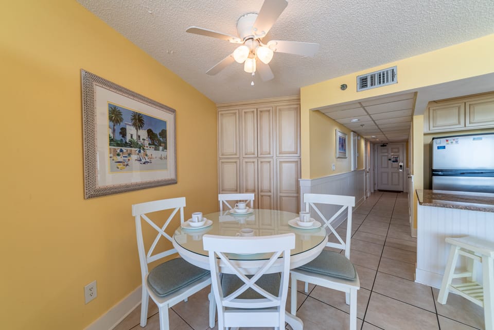 Your dining table is great for breakfast, lunch and dinner and also for playing board games and cards with the gang.