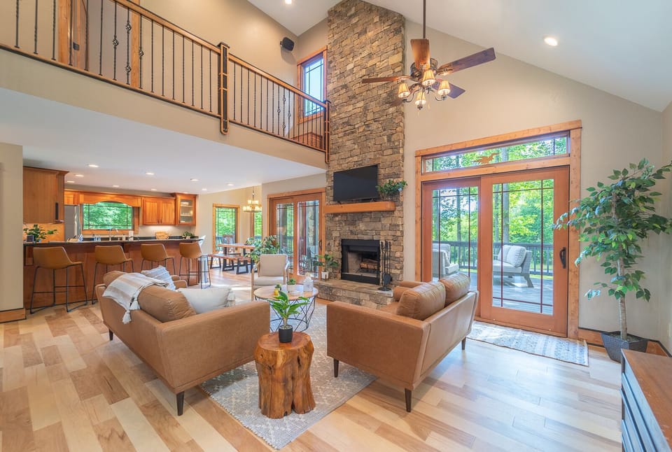 First floor living room
