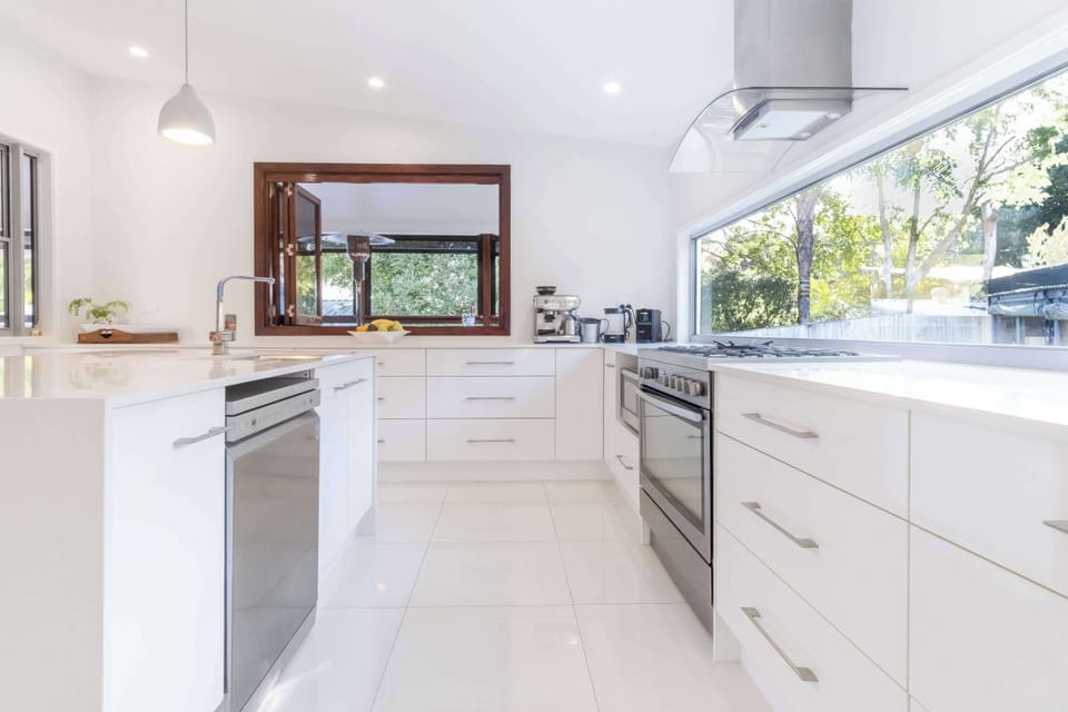 The spacious kitchen can easily cater for even the largest family.