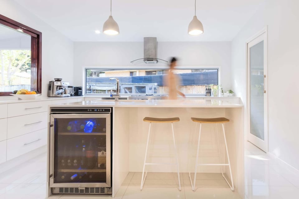 Take advantage of the wine fridge in the kitchen.