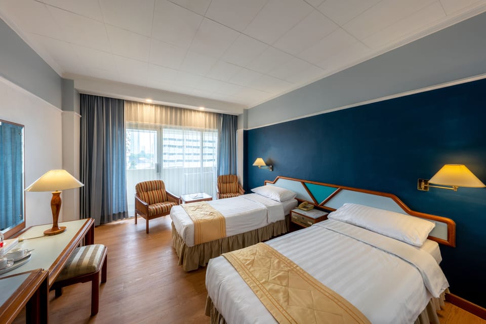 Standard Twin Room | Desk, free WiFi, bed sheets