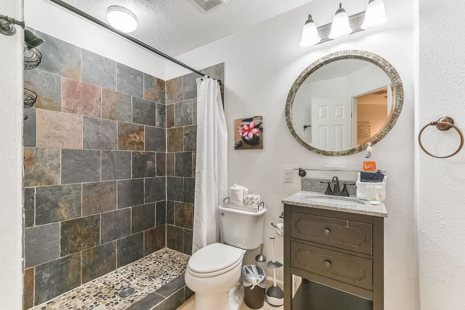 Beautiful custom walk-in shower