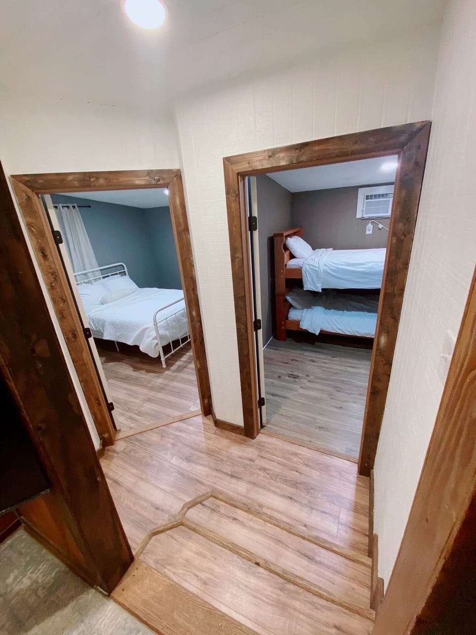 Downstairs bedrooms
