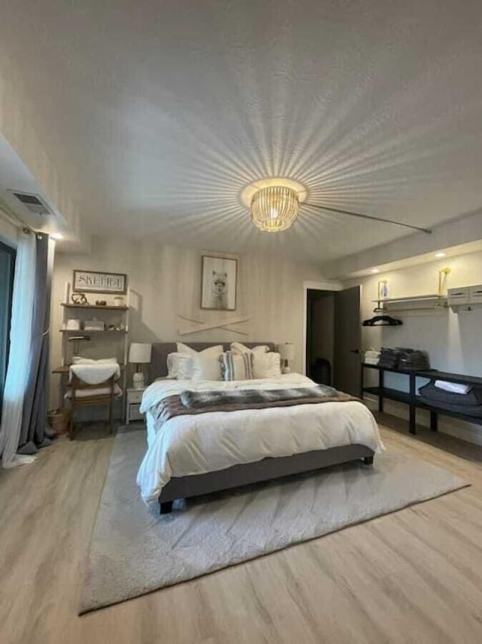 Master Bedroom with Workstation