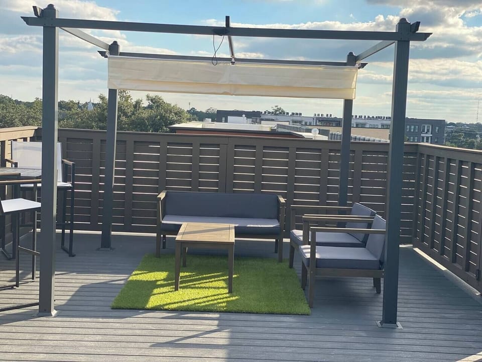Rooftop patio