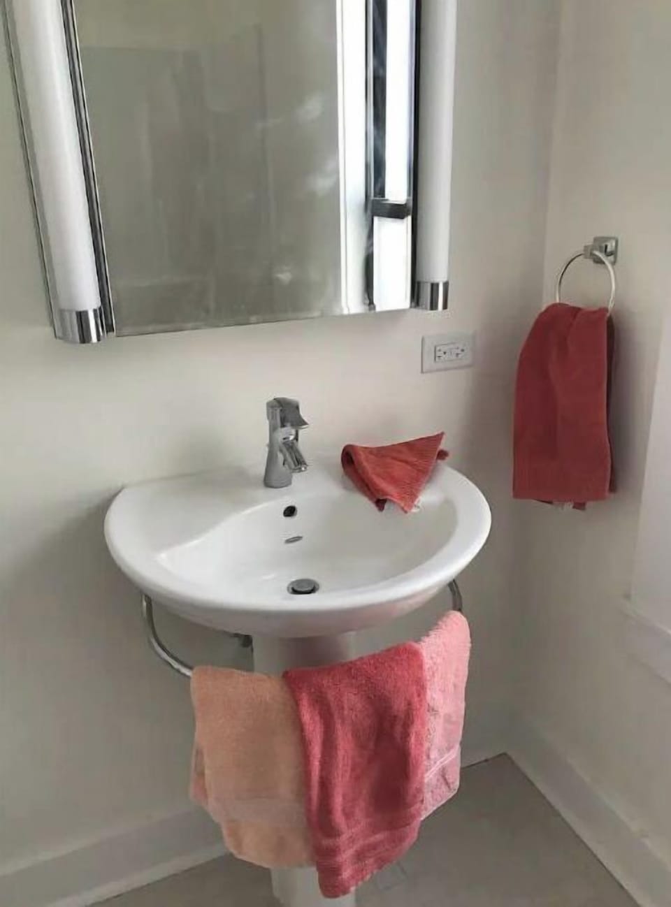 Sink in first floor bathroom