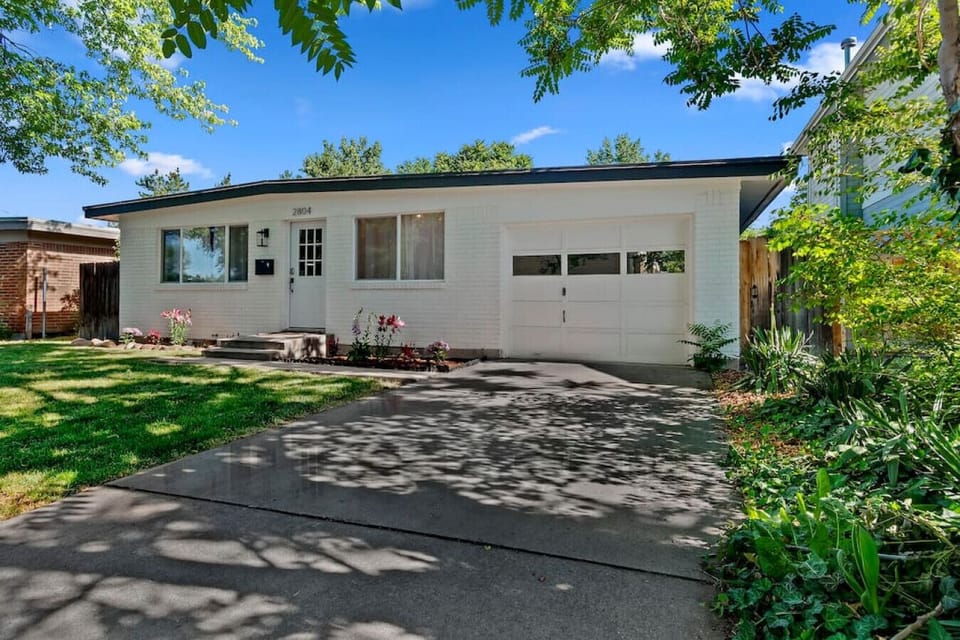 Front of the house and driveway