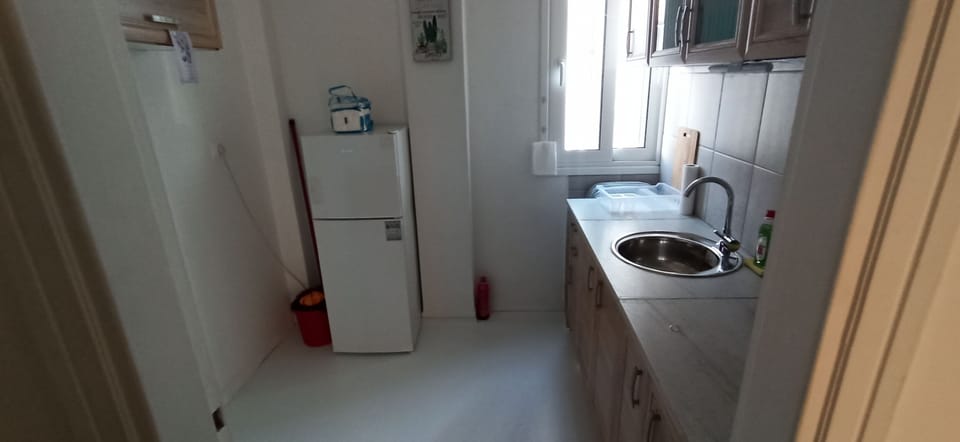 Apartment | Private kitchen | Fridge, microwave, electric kettle, toaster