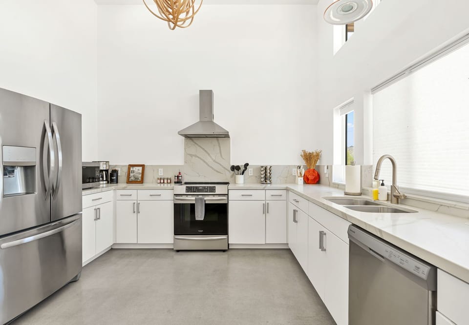 Unit A kitchen