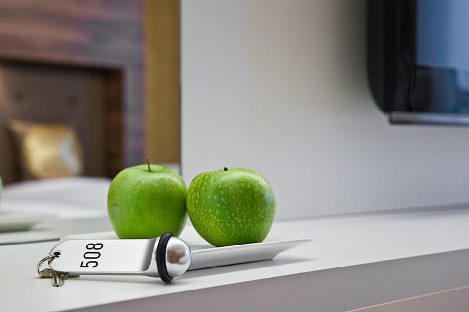 Premium bedding, in-room safe, desk, soundproofing
