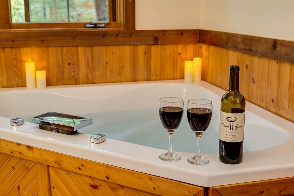 jetted tub for two