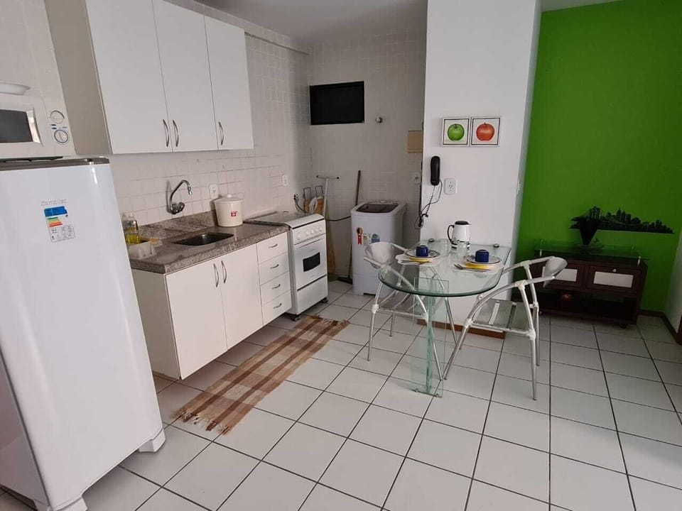 Apartment | Private kitchen | Fridge, microwave, blender, cookware/dishes/utensils