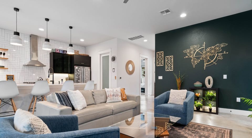Globe-trot from the sofa with style that maps out pure comfort!