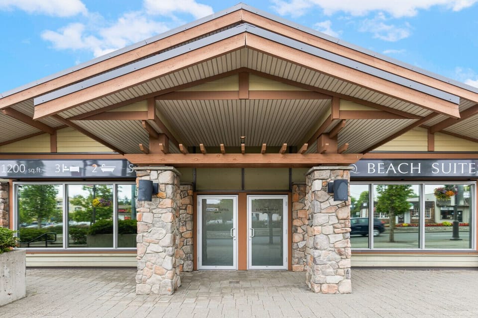 Front of the building