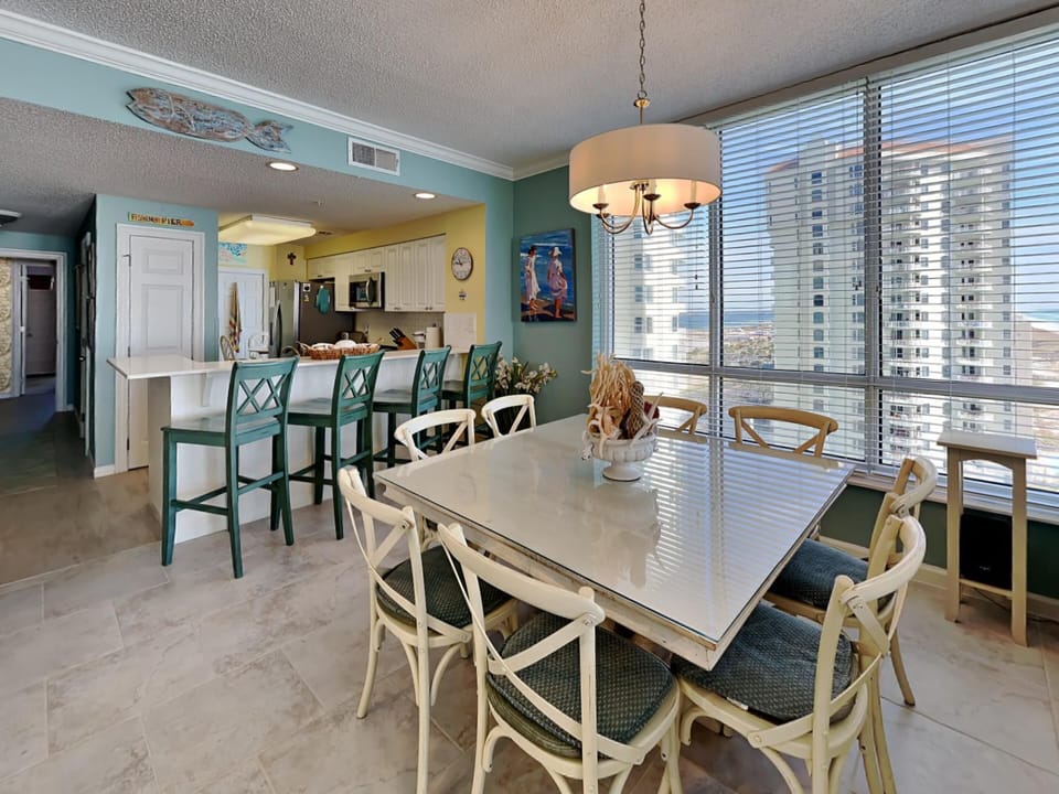 Dining Area and Kitchen with Breakfast Bar