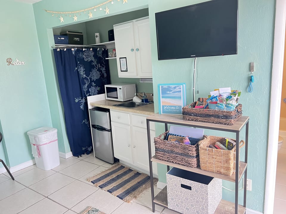 ~ Ocean Daze Kitchen & T.V area. 