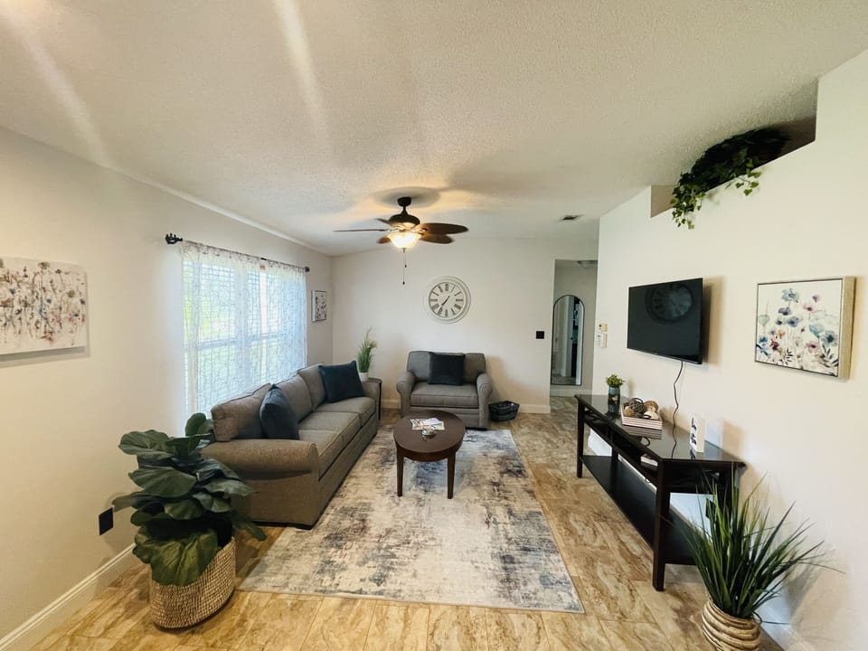 Front room With Pull out couch