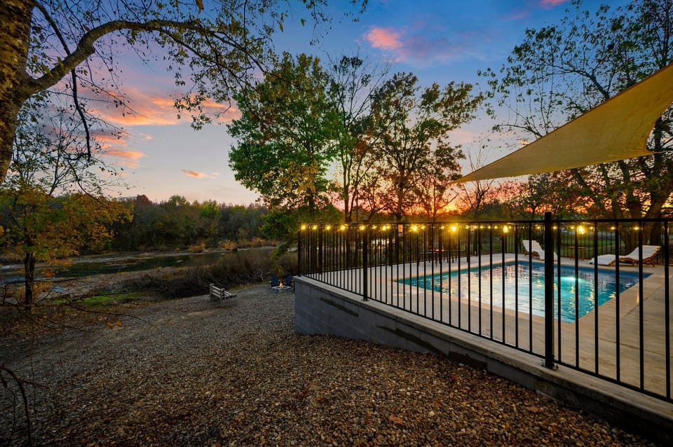 Brand new heated pool