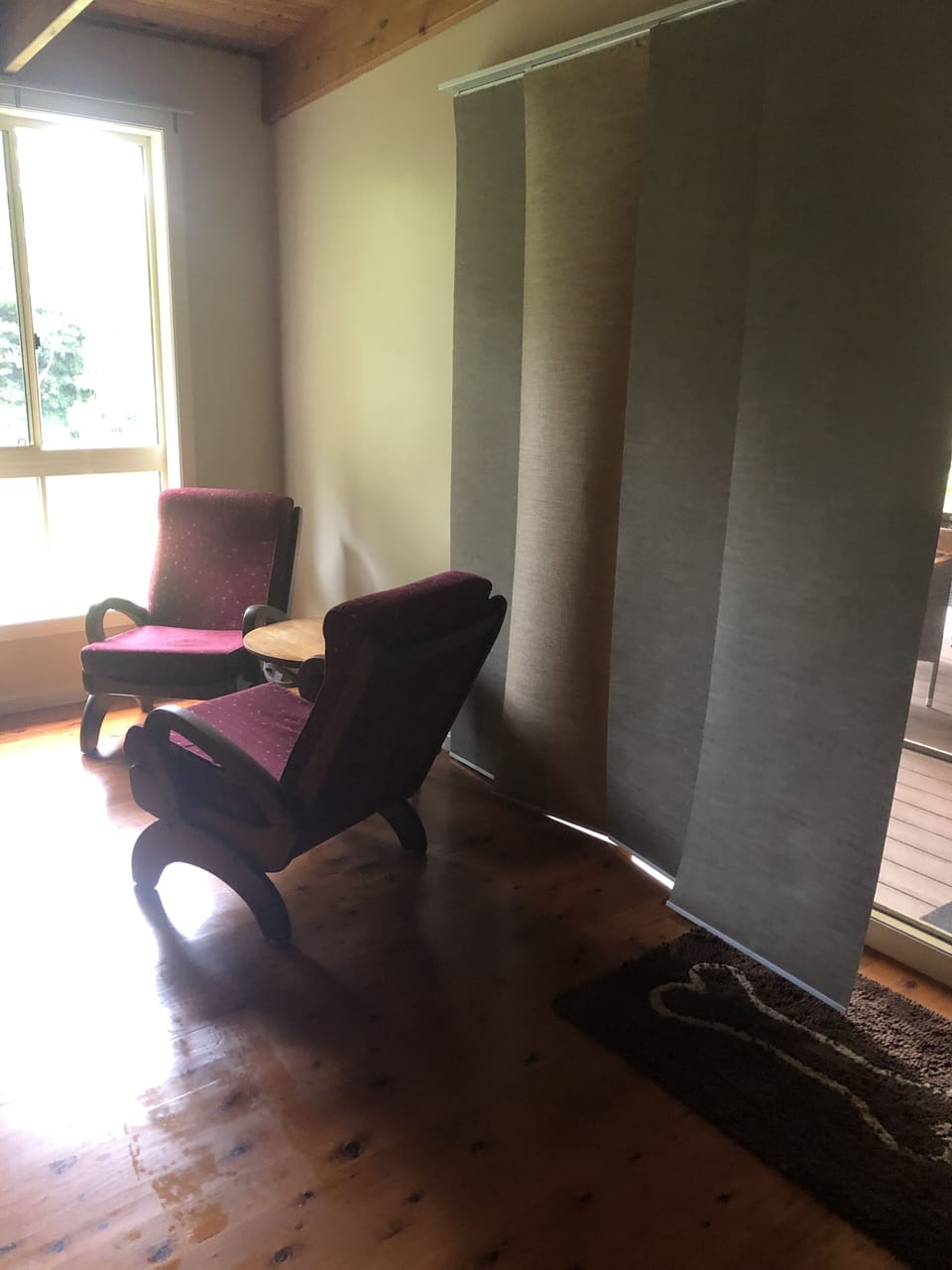 A sunny reading area