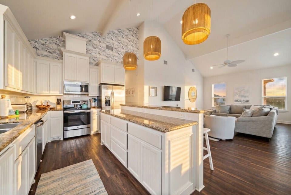 Another angle of the kitchen