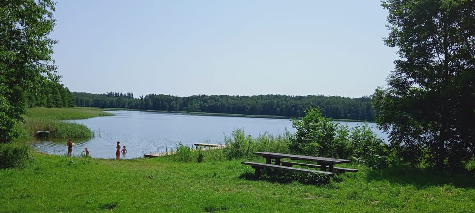 Local lake (5km from the house)