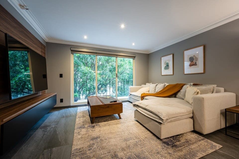 Cozy living room in Polanco