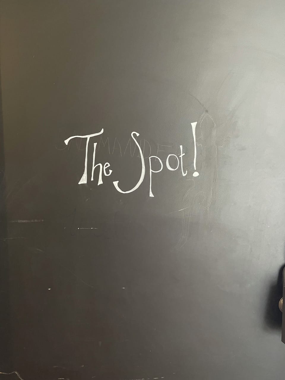 Front Door of The Spot