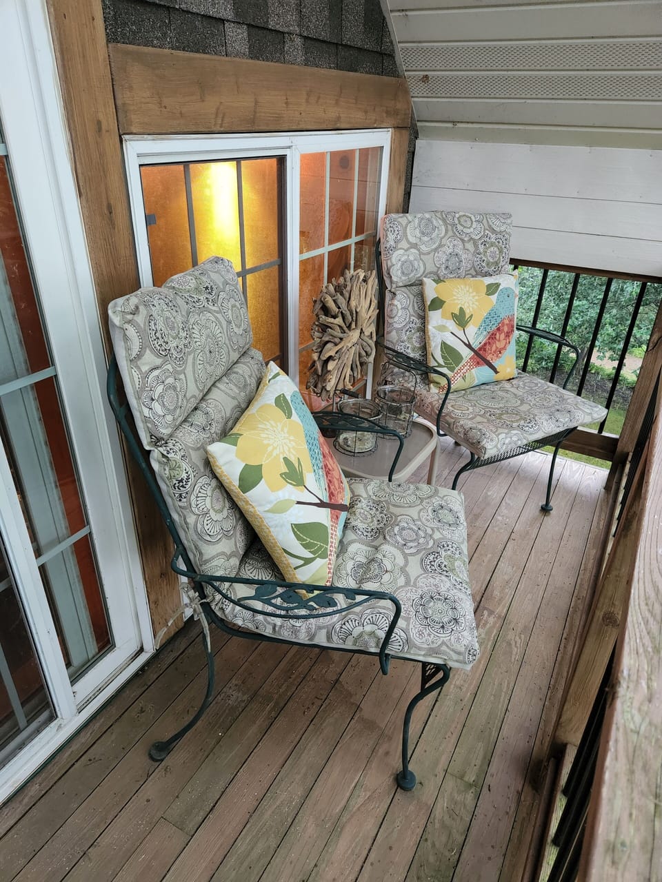 top balcony. 