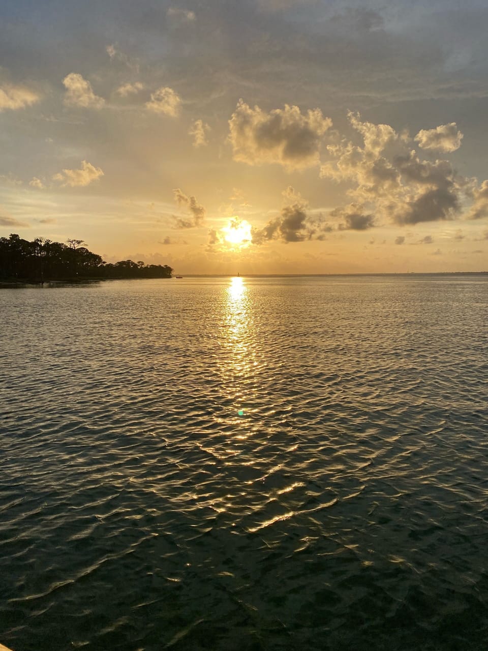 Sunset from Crab Island 